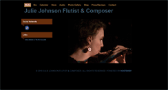 Desktop Screenshot of julieflute.net